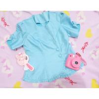ราคา เสื้อไหมลาว สีฟ้า ป้ายด้านหน้า อก34 (4052750032)