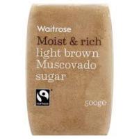 ราคา เวทโทรสไลท์มัสโควาโด้น้ำตาลทรายแดง Waitrose Muscovado sugar (1770550384)