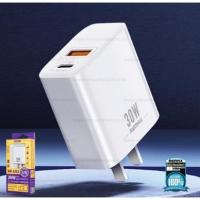 ราคา REMAXแท้!!! หัวชาร์จ หัวชาร์จมือถือ 2พอร์ต USB/Type-C 30W RP-U82 **รับประกัน1ปี** (20149581932)