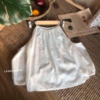 ราคา เสื้อสายเดี่ยวเว้าไหล่แขนทรงบอลลูน (7416697115)