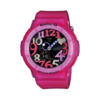 ราคา Casio baby-G นาฬิกาข้อมือผู้หญิง สีชมพู สายยาง รุ่น BGA-131-4B4 (340011839)