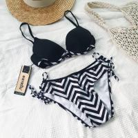 ราคา ชุดว่ายน้ำทูพีช สีดำขาว พร้อมส่ง‼️สินค้าใหม่ ราคามือ2 (17330683121)