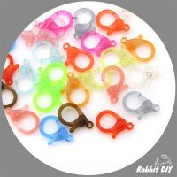 ราคา ตะขอ ก้ามปู ห่วงก้ามปูพลาสติก ก้ามปูพลาสติก แบบใส มีหลายสี ขนาด 2.5 ซม. (แพ็ก 2 ชิ้น) (8656032693)