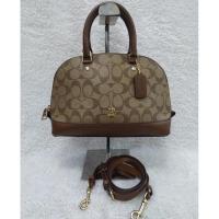 ราคา COACH แท้ F58295 Mini Sierra Satchel in Signature (9344553076)