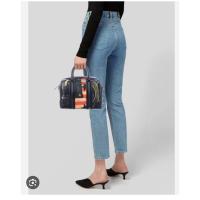 ราคา มือสอง Givenchy Lucrezia Medium Multi-Print Satchel Bag ของแท้ made in italy สภาพดีมาก (22046538877)