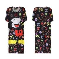 ราคา เดรสลายมิกกี้เม้าส์ (Size สาวอวบ) (7265510270)