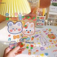 ราคา สติกเกอร์ PVC ลายการ์ตูนน่ารัก กันน้ํา สําหรับติดตกแต่งสมุดโน้ต โทรศัพท์มือถือ แก้วน้ํา ตู้เย็น เดินทาง 1 แผ่น (19075780242)