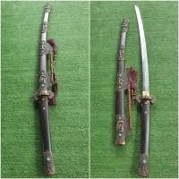 ราคา [แรร์ไอเทม‼️] ดาบซามูไร คาตานะ หวู่เตา เหล็กT10แท้ ฮาม่อนพิเศษ พรีเมี่ยมทุกจุด (8135127003)