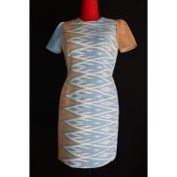 ราคา NEW มาใหม่!!สินค้าพร้อมส่งทุกชิ้น ชุดเดรสผ้าฝ้ายทอมือแขนสั้น สีฟ้าทูโทน ผ้าย้อมคราม งานพรีเมี่ยม (3742487631)