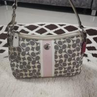 ราคา Used Coach ของแท้ มือ2 แคนวาส สะพายไหล่ใบเล็กๆ ขนาด 8นิ้ว 4นิ้ว ซับสะอาด มีรตำหนิยาแนวตามรูป ตรงข้อครอสบอดี้ (11752942081)