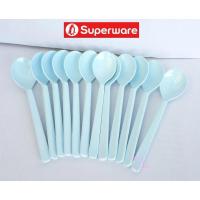 ราคา ช้อนกาแฟ 12ชิ้น สีฟ้า(ช้อนยาว5.5") (14314262769)