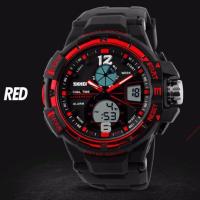 ราคา SKMEI 1148 Red นาฬิกาสปอร์ต แบรนด์ของแท้ (1543216628)