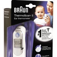 ราคา Braunthermoscan in ear รุ่น IRT6500 ของ 100% สภาพ 90% เทอมโมมิเตอร์ดิจิตอลนำเข้า Braun thermoscan 5 thermometer (2354402250)