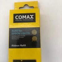 ราคา ผ้าหมึก Epson lq 2170 ขนาด 12.70x40m Refill comax for Epson lq 2170 ผ้าหมึกเทียบ dot Matrix คมเข้มชัดทุกตัวอักษร (7833518350)