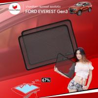 ราคา ม่านบังแดดหลังคารถ Groovy Thailand ม่านหลังคา FORD EVEREST Gen3 Sunroof (2 pcs) (18071515753)