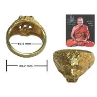 ราคา แหวน ทองเหลือง หลวงพ่อเปิ่น หัวเสือ วัดบางพระ จ.นครปฐม แหวนพระ (9415805016)
