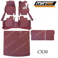 ราคา MatPro พรมปูพื้นเข้ารูป 5D 6D Premium Fitted Leather Car Mats สำหรับรถรุ่น มาสด้า CX30 ปี 2020-2021 Full เต็มคัน (5982866687)