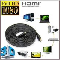 ราคา HDTV High Speed 10m 5m1080p 3D VER 1.4 สายแบบอ่อนแบนยาว 10เมตร 5เมตร (Black) (22482018229)