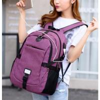 ราคา ⚡️โล๊ะล้างสต๊อกDXYIZU Laptop Backpack กระเป๋าเป้ สะพาย พร้อม USB รุ่น BP-302 (2147735145)