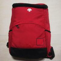 ราคา กระเป๋าเป้ Descente สีแดงทรงกล่อง (16628078583)