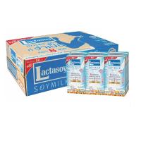 ราคา Lactasoy แลคตาซอย นมถั่วเหลือง UHT รสหวาน 300 มล.(รวม6แพ็ค ทั้งหมด36กล่อง) จำกัดออเดอร์ละ1ลังเท่านั้น (780984451)