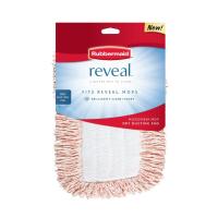 ราคา Rubbermaid ผ้าม็อบไมโครไฟเบอร์ขาว เช็ดฝุ่น 1M20 (402179194)