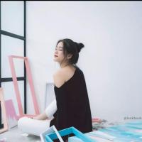 ราคา Used lookbooklookbook รุ่น ivy สีดำ ราคา 500 บาท freesize ไม่มีตำหนิ เสื้อเปิดไหล่ (1745928234)