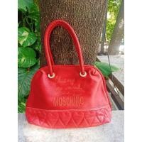 ราคา กระเป๋าแบรนด์เนม มือสอง Moschino มอสคิโน อิตาลี สีแดง (1990838364)