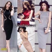 ราคา เดรสแขนกุดคอเต่า (509362414)