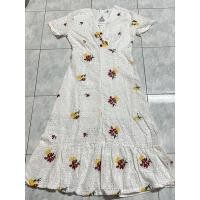 ราคา เดรสยาวลูกไม้ฉลุสีขาวงานป้ายBoRichTa (20500327951)