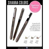 ราคา Sivanna Colors ES004 Story Waterproof Silky Eyebrow Pencil คิ้วปลอกเหล็ก (1แท่ง) (3675001856)