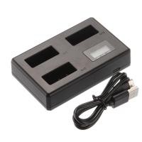 ราคา ที่ชาร์จแบตเตอรี่กล้อง LCD DIGITAL TRIPLE CHARGER FOR CANON LP-E17 for EOS 750D 760D (2132077487)