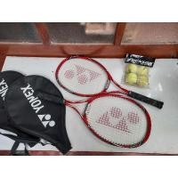 ราคา ไม้เทนนิสมือสอง ยี่ห้อ Yonex RQ Revolution3 สภาพ90% จำนวน 2 ไม้แถมลูกเทนนิสยี่ห้อ Dunlop (3087216644)