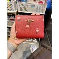 ราคา กระเป๋าสตางค์ใบสั้น COACH C2868 มือสองของแท้100% (7793626115)