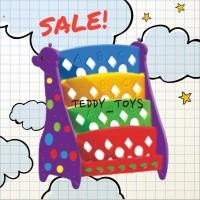 ราคา ชั้นวางหนังสือยีราฟโชว์ปก 4 ชั้น พลาสติก (22084323550)