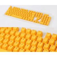 ราคา เซ็ตปุ่มคีย์แคป PBT Yellow Doubleshot keycap คีย์แคป ไฟลอด เหลือง 106 ปุ่ม (1890857523)