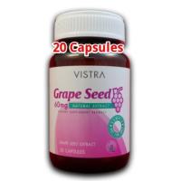 ราคา Vistra Grape Seed สารสกัดเมล็ดองุ่น [20 Tablets] (54511603)