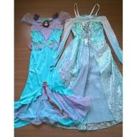 ราคา ชุดเจ้าหญิงเอลซ่า&เมอเมจ งานป้ายแท้​ มือสอง​สวย​ 7-8T 2ชุด100 (13362560830)