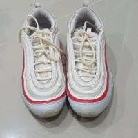 ราคา Nike air max 97 มือ2 สภาพดี สีขาวแดง ของแท้100% (7944347310)