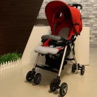 ราคา รถเข็นเด็ก ยี่ห้อ Combi รุ่น Well Flat สีแดงเทา (3105173989)