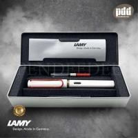 ราคา LAMY ปากกาหมึกซึม ลามี่ ซาฟารี เจแปนเซ็ท สีขาวคลิปแดง - LAMY SAFARI Fountain Pen Box Set Japan 30th 2010 Special Edition (12101152462)