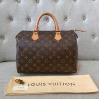 ราคา Louis Vuitton Speedy 30 Monogram DC07 มือสอง (6519755595)