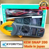 ราคา คลิบแอมป์ แค้มป์มิเตอร์ Kyoritsu kew snap 200 digital clamp multimeter digital มัลติมิเตอร์ดิจิตอล made in Japan แท้100% (9868722839)