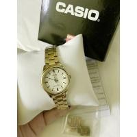 ราคา CASIO นาฬิกาข้อมือผู้หญิง คาสิโอ รุ่น LTP-V005G-9AUDF สีทอง (8353456031)