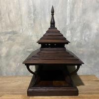 ราคา (1ชิ้น)โคมไฟไม้สัก โคมหัวเสา โคมไฟสนาม ฐานกว้าง 31 x ยาว 31 x สูง 55 cm ราคา ต่อชิ้น 890.- (17515711048)