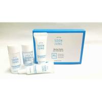 ราคา ผิวแพ้ง่ายใสๆ etude house soon jung skin care trail kit (4 items) (769924066)