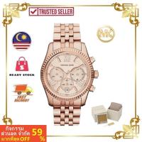 ราคา [ของแท้] MICHAEL KORS MK5569 Rose Dial Rose Gold-tone นาฬิกา (รับประกัน 2 ปี) (3635587790)