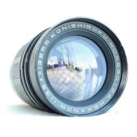 ราคา เลนส์กล้อง Konica Konishiroku 135 mm F3.5(22) Pre-setเบลด เมาท์ konica F หน้าเลนส์ 55มม #5680124 (20286035794)