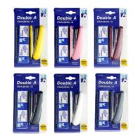 ราคา ชุด เครื่องเย็บกระดาษ ดับเบิ้ลเอ Double A เบอร์ 10 รุ่น ST-10SA พร้อมลวดเย็บกระดาษ ที่เย็บกระดาษ คละสี (1ชุด) (21451451086)