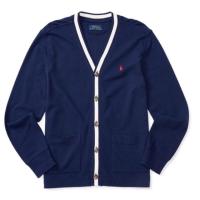 ราคา Ralph Lauren cotton mesh cardigan (103901760)